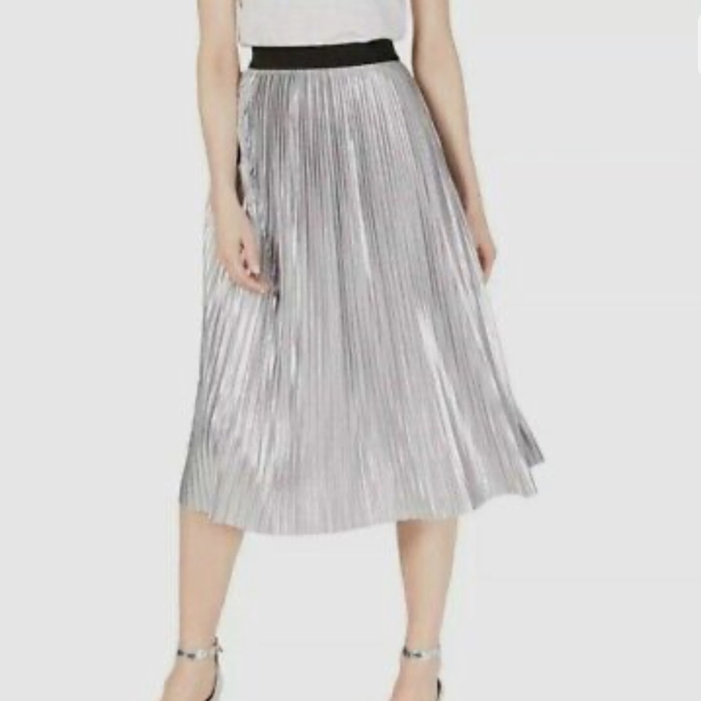 INC International Concepts women's metallic skirt Size L
